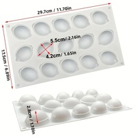 Moule à gâteau en silicone 3D en forme de 15 feuilles de citron, série de moules en silicone antiadhésifs résistants à la chaleur pour la cuisson et la décoration