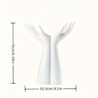 Vase haut en porcelaine Art Déco, grand, fait main, moderne, pour table, usage intérieur