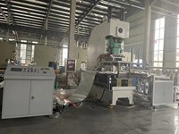 Machine automatique de fabrication de boîtes à emporter en aluminium jetable, de plateaux de barbecue, de plateaux à tarte et de contenants en aluminium