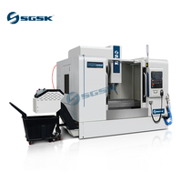 Centre d'usinage vertical VMC1050 3/4 axes haute précision pour pièces en acier inoxydable, système GSK, fraisage CNC, simple et automatique