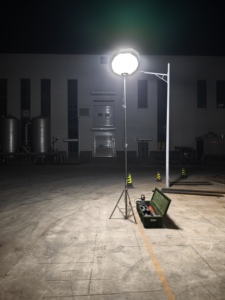 Tour d'<span class=keywords><strong>éclairage</strong></span> portable LUDWIG 4,5 m 240 W à LED, alimentée par batterie, avec trépied et ballon lumineux pour <span class=keywords><strong>éclairage</strong></span> extérieur - Product Image 5