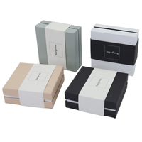 Boîte cadeau en papier personnalisée de luxe avec logo, emballage cosmétique, boîte cadeau en carton blanc