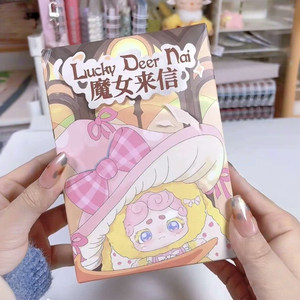 100% Originale Autentico LuckyDeerNai Witchs V4 Letter Series Blind Box Toy Statuetta Anime Carina Scatola a Sorpresa Misteriosa Regalo - Product Image 5
