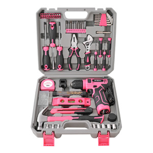 Hi-Spec 133-Piece 8V Lithium Drill Screwdriver Set Chrome Vanadium Steel Bits 1/4 6-Point Sockets Hard Case Home Maintenance - Product Image 5