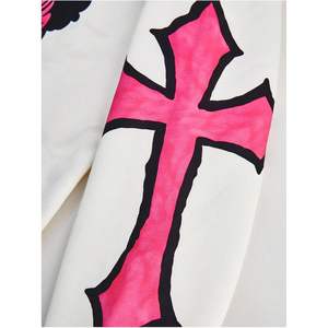 Sudadera con Capucha Y2K Personalizada para Hombre, Sudadera con Estampado Gráfico, Tejida en Algodón, Estilo Urbano, Hip Hop, Grunge - Product Image 3