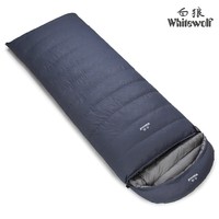 Schlafsack-Zelt-Hersteller liefert ultraleichte Outdoor-Camping-Schlafsäcke im Hüllenstil aus weißem Entendaunen für Erwachsene aus Nylongewebe