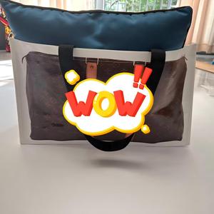 Bolsas de Mano Reutilizables de Polipropileno Tejido para Mujer, Modelo BY-225, Asas de Algodón, Tamaño Mediano, Hechas en Guangdong, para Compras, 2026 BOYU - Product Image 5