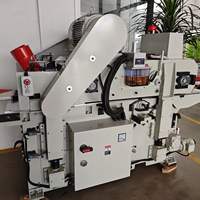 Raboteuse à pression double face robuste à alimentation automatique, raboteuse de précision 2 faces pour le travail du bois
