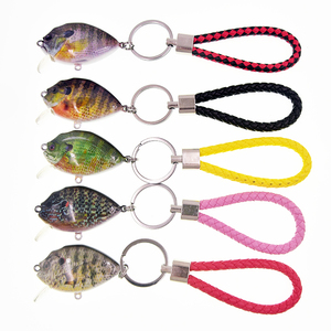 Llavero de Pesca Impermeable con Forma de Pez Miniatura, Accesorio Portátil para Pescadores, Regalo Creativo para Pescadores - Product Image 2