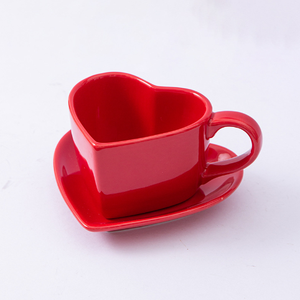 <b>Simple</b> Modern Ceramic Porcelain Eco-Friendly Oven Dishwasher <b>Microwave</b> Safe Cups Saucers 80ml Shape Customizable Colors Logos - Product Image 6