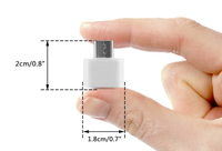 Micro USB OTG transferencia de datos a USB 2,0 adaptador Micro USB macho a hembra