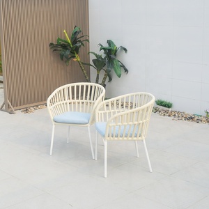 Conjunto de Muebles de Terraza para Exteriores, Estilo Moderno, para Cafetería o Tienda de Té con Leche - Product Image 6