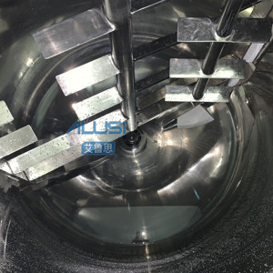 Homogénéisateur de réservoir de mélange de chauffage chimique de type fixe en acier inoxydable émulsifiant le détergent liquide savon shampooing faisant la machine - Product Image 4