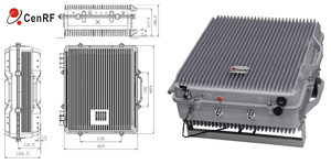 Amplificateur de signal mobile 2G 3G 4G LTE FDD à triple bande, répéteur numérique RF, répéteur à fibre optique - Product Image 2