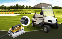 Chargeur de batterie au plomb-acide Lifepo4 1250W 36V 48V 58.4V 58.6V 60V 72V pour voiturette de golf électrique, robots industriels mobiles électriques