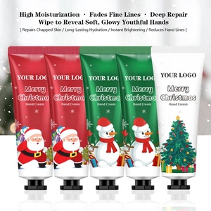 Coffret de Crèmes Mains de Noël 5 Pièces <span class=keywords><strong>en</strong></span> Gros – Pack Cadeau Luxe Hydratant Beauté – Lotion Mains Hydratante Marque Privée Logo Personnalisé B2B OEM - Product Image 6