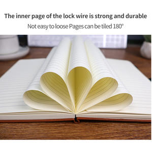 OEM customizzato Business a spirale raccoglitore 100/120/180 <span class=keywords><strong>fogli</strong></span> in pelle A5 PP Cover <span class=keywords><strong>A4</strong></span> diario punteggiato scatola per Notebook Organizer - Product Image 5