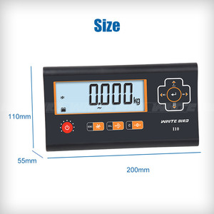 Indicador de Peso Electrónico de Plástico <span class=keywords><strong>Silvanus</strong></span> de Alta Calidad para Plataforma de Cálculo con 1 Año de Garantía - Product Image 3