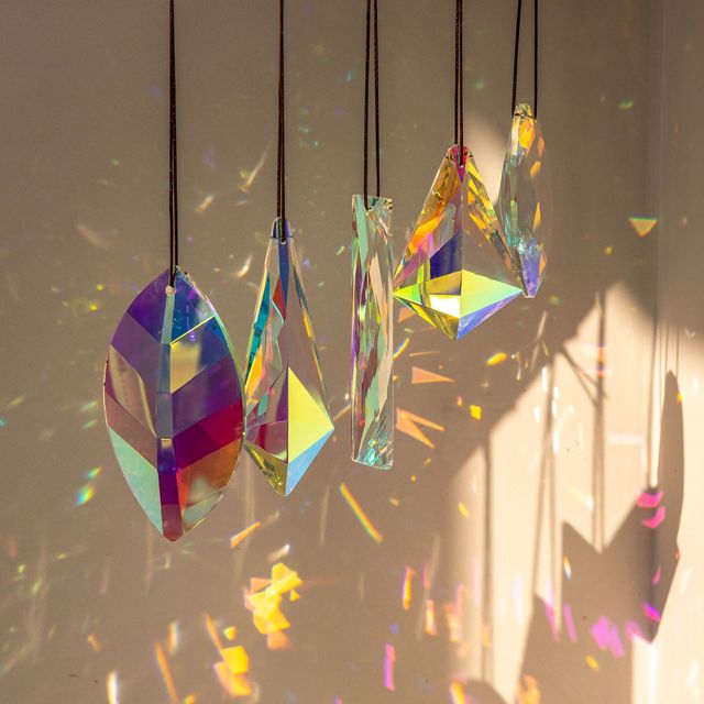 K9 Crystal Suncatcher Garden Hanger Ornament Home Decoration Rainbow Maker AB Sun Catcher Window Crystal Crafts