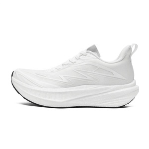 Chaussures de course professionnelles mi-montantes 2026 pour hommes, avec plaque en carbone véritable, légères et amortissantes, baskets de sport - Product Image 2