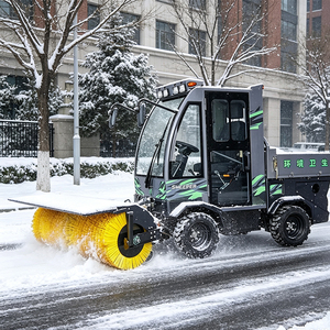 Chariot à <span class=keywords><strong>neige</strong></span> à transmission intégrale avec double différentiel, direction assistée, cabine chauffée et attelage rapide pour parcours <span class=keywords><strong>de</strong></span> golf - Product Image 2