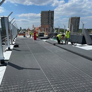 ตะแกรง XBY ISO-Resin ทนทาน ผลิตจากไ<span class=keywords><strong>ฟ</strong></span><span class=keywords><strong>เ</strong></span>บ<span class=keywords><strong>อร</strong></span>์กลา<span class=keywords><strong>ส</strong></span>เสริมแรง รับน้ำหนักได้สูง หนา 25 มม. <span class=keywords><strong>ส</strong></span>ำหรับอาคาร โรงเลี้ยงนกพิราบ ทางเดิน โรงเลี้ยงแกะ ปูพื้นโรงเรือนขน<span class=keywords><strong>ส</strong></span>ัตว์ - Product Image 4