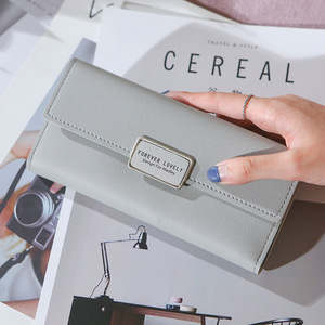 Vendita all'Ingrosso del Nuovo Portafoglio <span class=keywords><strong>da</strong></span> <span class=keywords><strong>Donna</strong></span> Semplice e alla Moda, Grande Capacità, Portafoglio Multi-scomparto - Product Image 2