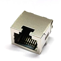 Connecteur femelle RJ45 Ethernet 8P8C Mini 1 Port pour carte PCB SMD 1,5A 125VAC
