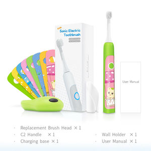 Impermeable IPX7 bebé <span class=keywords><strong>sonic</strong></span> cepillo de dientes eléctrico para los niños con la última tecnología - Product Image 6