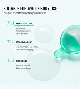 Label privé soins capillaires traitement naturel du cuir chevelu huile d'argan collagène caviar huile romarin huile de croissance des cheveux - Product Image 4