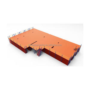 Étagère de mezzanine pour stockage en entrepôt, rayonnage de stockage en entrepôt, rayonnage à palettes robuste pour entrepôt - Product Image 4