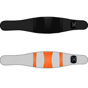 Geri ağrı kesici için Nowcozy akülü isıtma pedi, isı ile lomber masaj, ısıtmalı geri kemer karın isıtıcı bel desteği - Product Image 4