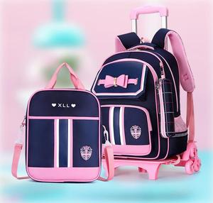 <span class=keywords><strong>Trolley</strong></span> Mochilas escolares para niños de 6 a 12 años Mochila escalable de seis ruedas para niños con bolsa de Almuerzo - Product Image 3
