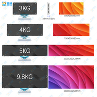 Гибкий светодиодный экран P2.5/P3.91 для больших экранов, цифровая рекламная видеостена, IMAX, для помещений, 3D-кинотеатров, сцен и мероприятий