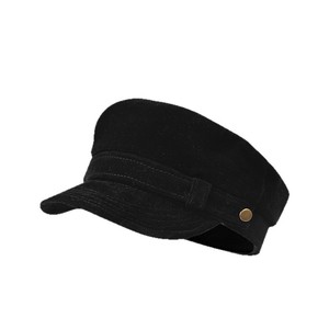 Winter Unisex <b>Beret</b> Hat Custom Faux Fur Suede Casual Travel Hat with Custom Logo - Product Image 6