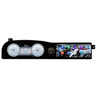 Gerllish Dual Screen 12.3" Panel Instrumen Digital Mobil Speedo Meter Mercedes-Benz S W221 2005-2013 GPS Navigasi DSP Pemutar Multimedia