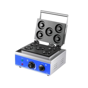 Machine à petit-déjeuner électrique multifonction de haute qualité pour la maison, avec plaques interchangeables, pour la préparation de pizzas, boules de pâte, gâteaux, gaufres et beignets - Product Image 1