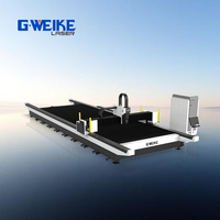 Máquina de Corte de Fibra CNC Digital Automática de Gran Tamaño y Alta Potencia con Doble Pórtico Abierto para Corte en Bisel de Chapa Metálica G.WEIKE