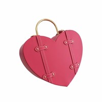 Nouvelle boîte cadeau vide en cuir pour la Saint-Valentin, petite boîte à parfum pratique, boîte cadeau pour mariage, boîte cadeau d'affaires