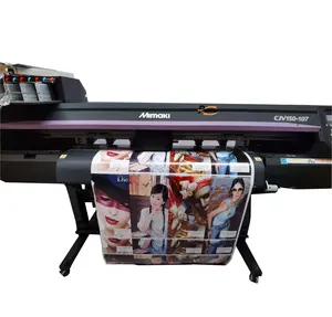 Impressora mimaki eco solvente, impressora original CJV150-107, impressão e corte usado impressora mimaki