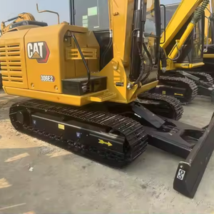 Excavadora de cadenas mini CAT 306E2 usada, 6 toneladas, 41.7kW, motor diésel C2.6, excavadora hidráulica, maquinaria de construcción con excavadora estándar - Product Image 4