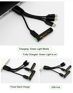 Yüksek kaliteli akku 1.5v lityum kazık usb şarj edilebilir aaa pil - Product Image 2