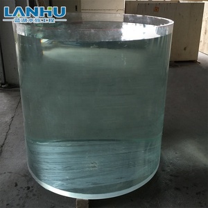 מפעל מחיר יצוק אקריליק גיליון גדול אקריליק צילינדר אקווריום דגי טנק - Product Image 6