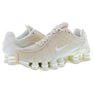 Scarpe da Donna Shox TL Bianco Perla con Fodera in Rete e Lacci Stile Basket - Product Image 2