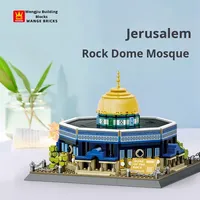 Petite particule mosquée modèle blocs de construction cadeau éducatif pour les enfants pour Halloween Graduation noël mariage pâques