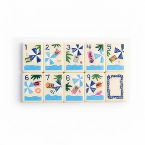 Set di Tessere per Mahjong Americano 'Oh My Tiles' Stile Debutante, Set da Gioco Mahjong di Boutique - Product Image 4
