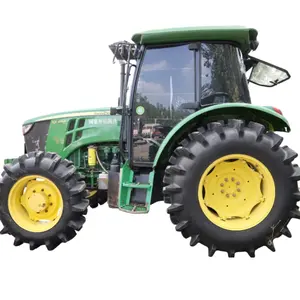 Tratores John Deere 5E-854 mini trator de rodas 25 hp 4x4 85hp 70 hp trator agrícola máquinas e equipamentos usados