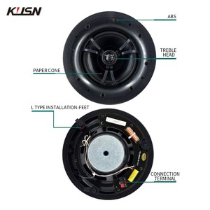 8 Inch Có Thể Điều Chỉnh Góc Powered Loa Trần 40W 100V Siêu Mỏng Trong Trần Powered Loa PA Hệ Thống Âm Thanh Cho Bộ Khuếch Đại - Product Image 5
