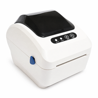 Imprimante thermique à plat pour reçus et étiquettes USB/203 DPI, monochrome, pour l'impression de codes-barres dans les points de vente et les restaurants