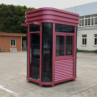 Cabine de sécurité mobile en acier imperméable de haute qualité à faible coût pour abri de voiture et usage résidentiel